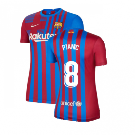 2021-2022 Barcelona Womens Home Shirt (PJANIC 8)