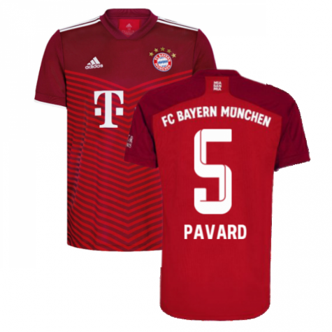 2021-2022 Bayern Munich Home Shirt (PAVARD 5)