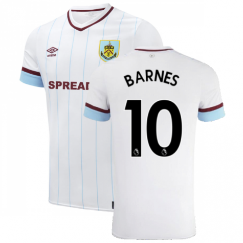 2021-2022 Burnley Away Shirt (BARNES 10)