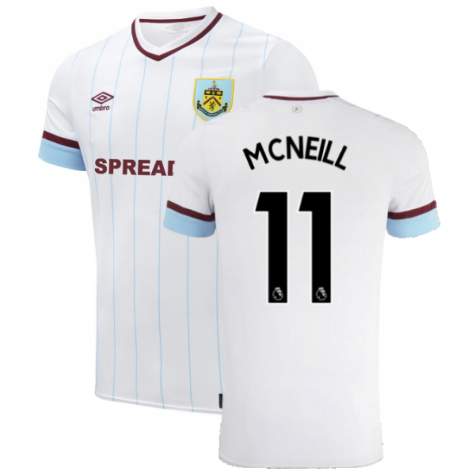 2021-2022 Burnley Away Shirt (McNEILL 11)