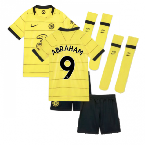 2021-2022 Chelsea Little Boys Away Mini Kit (ABRAHAM 9)