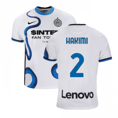 2021-2022 Inter Milan Away Shirt (Kids) (HAKIMI 2)