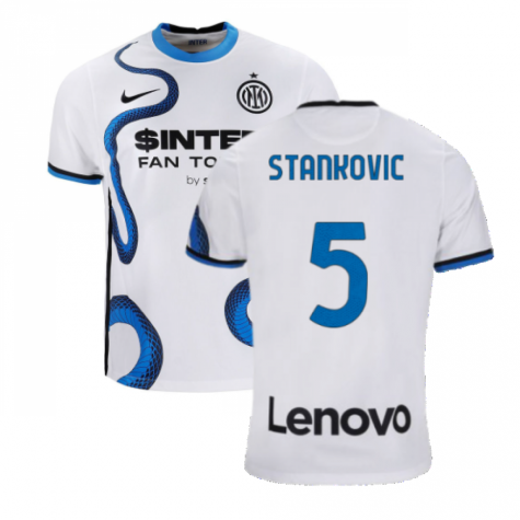 2021-2022 Inter Milan Away Shirt (STANKOVIC 5)