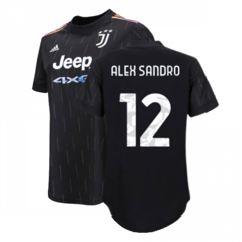 2021-2022 Juventus Away Shirt (Ladies) (ALEX SANDRO 12)