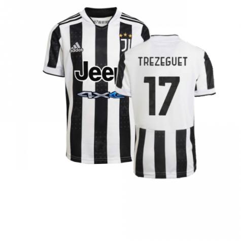 2021-2022 Juventus Home Shirt (TREZEGUET 17)