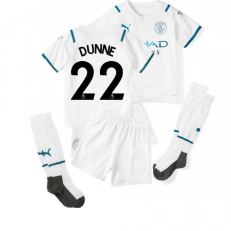 2021-2022 Man City Away Mini Kit (DUNNE 22)