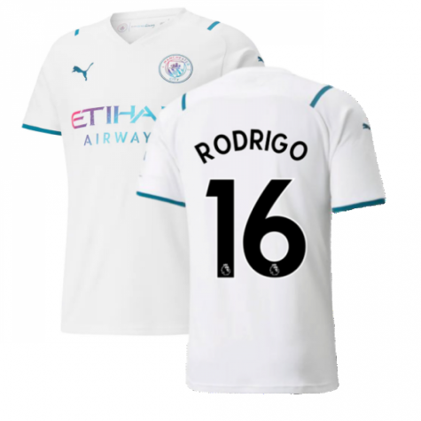 2021-2022 Man City Away Shirt (RODRIGO 16)