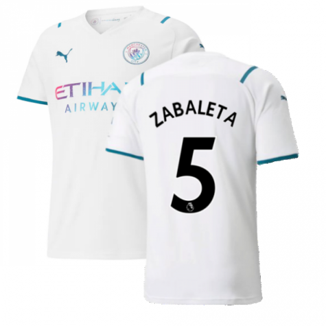 2021-2022 Man City Away Shirt (ZABALETA 5)