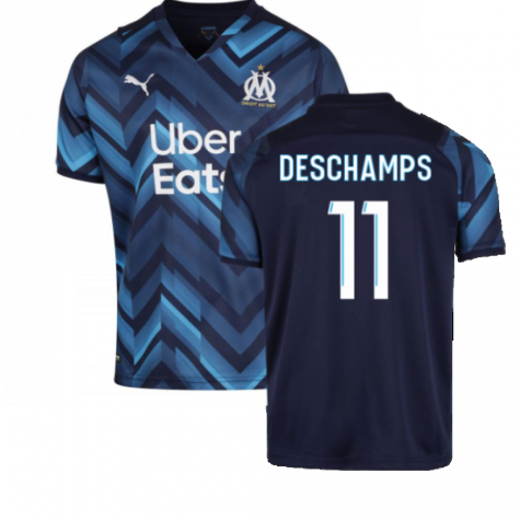 2021-2022 Marseille Away Shirt (Kids) (DESCHAMPS 11)