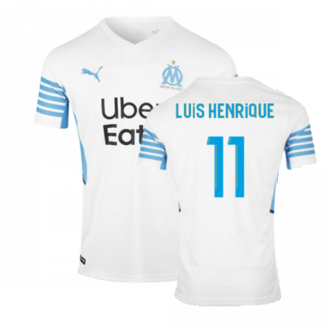 2021-2022 Marseille Home Shirt (LUIS HENRIQUE 11)