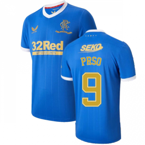 2021-2022 Rangers Home Shirt (PRSO 9)