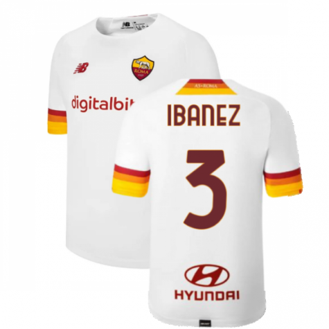 2021-2022 Roma Away Shirt (IBANEZ 3)