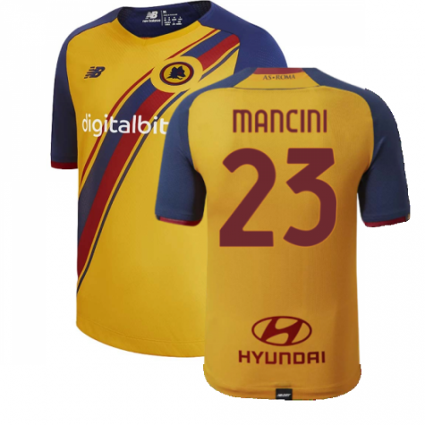 2021-2022 Roma Third Shirt (MANCINI 23)