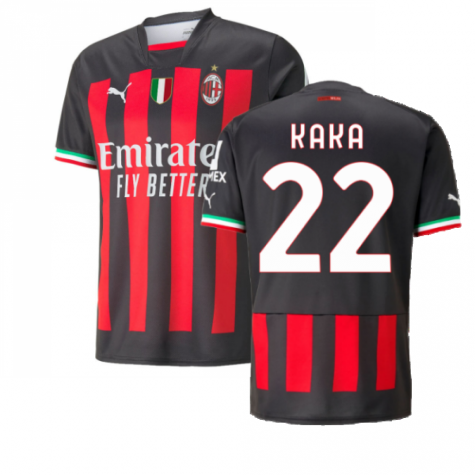 2022-2023 AC Milan Home Shirt (KAKA 22)