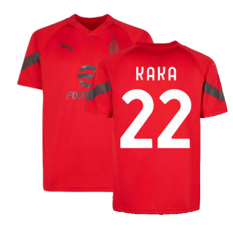 2022-2023 AC Milan Training Jersey (Red) (KAKA 22)