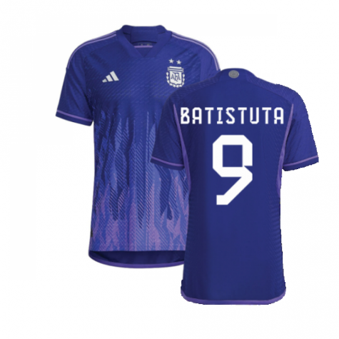 2022-2023 Argentina Authentic Away Shirt (BATISTUTA 9)