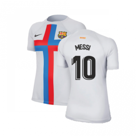 2022-2023 Barcelona Third Shirt (Ladies) (MESSI 10)