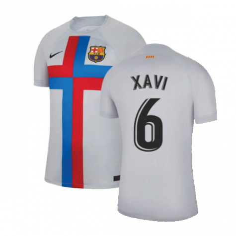 2022-2023 Barcelona Third Shirt (XAVI 6)