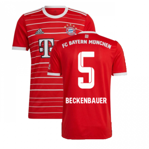 2022-2023 Bayern Munich Home Shirt (Kids) (BECKENBAUER 5)