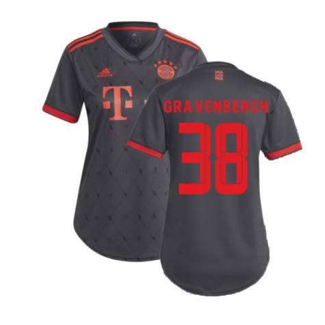 2022-2023 Bayern Munich Third Shirt (Ladies) (GRAVENBERCH 38)