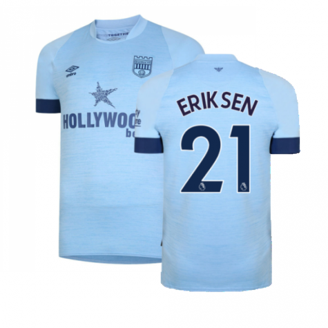 2022-2023 Brentford Away Shirt (ERIKSEN 21)