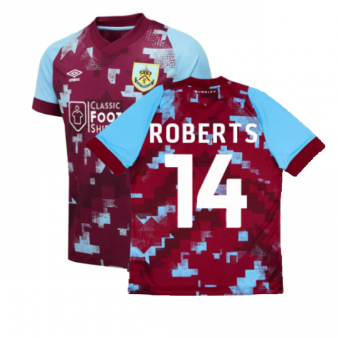 2022-2023 Burnley Home Shirt (ROBERTS 14)