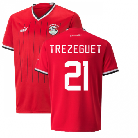 2022-2023 Egypt Home Shirt (Kids) (TREZEGUET 21)