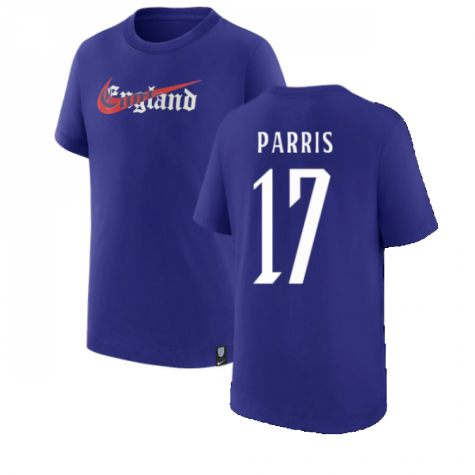 2022-2023 England Swoosh Tee (Light Concord) (PARRIS 17)