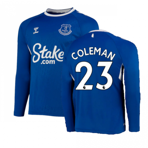 2022-2023 Everton Home Long Sleeve Shirt (COLEMAN 23)