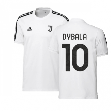 2022-2023 Juventus DNA 3S Tee (White) (DYBALA 10)