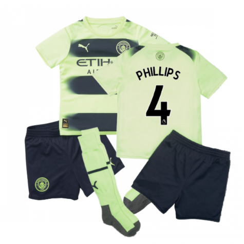 2022-2023 Man City Third Mini Kit (PHILLIPS 4)