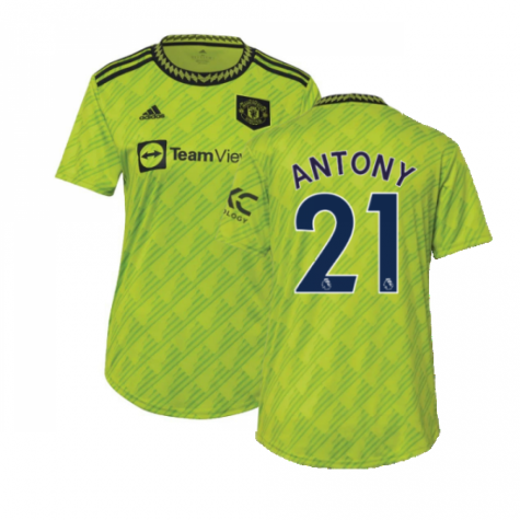 2022-2023 Man Utd Third Shirt (Ladies) (ANTONY 21)