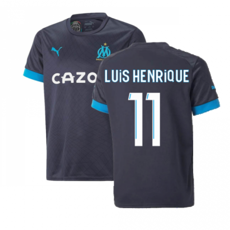 2022-2023 Marseille Away Shirt (Kids) (LUIS HENRIQUE 11)