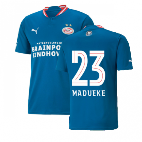 kassa kleding Verenigen 2022-2023 PSV Eindhoven Third Shirt (MADUEKE 23) [76604602-257305] - €85.83  Teamzo.com