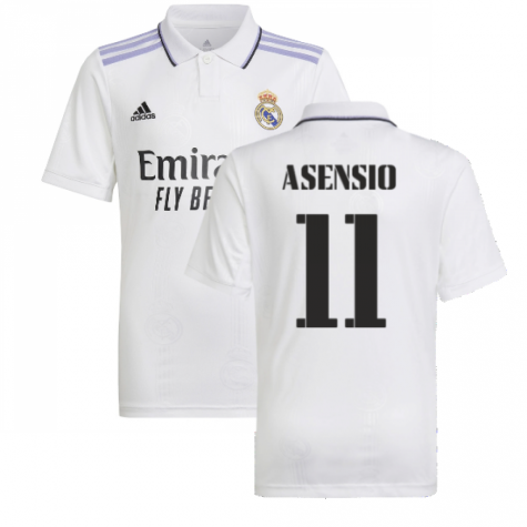 2022-2023 Real Madrid Home Shirt (Kids) (ASENSIO 11)