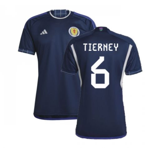 2022-2023 Scotland Home Shirt (TIERNEY 6)