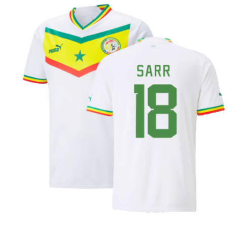 2022-2023 Senegal Home Shirt (SARR 18)