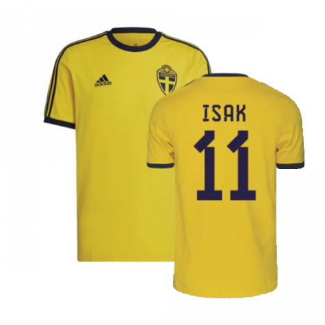 2022-2023 Sweden DNA 3S Tee (Yellow) (ISAK 11)