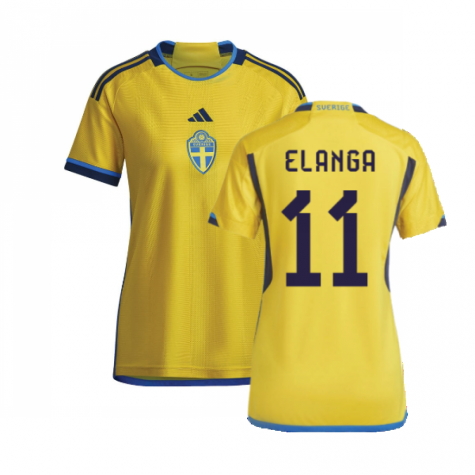 2022-2023 Sweden Home Shirt (Ladies) (ELANGA 11)