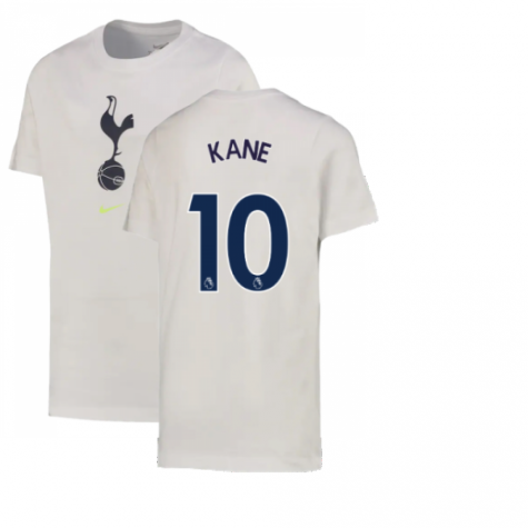 2022-2023 Tottenham Crest Tee (White) - Kids (KANE 10)