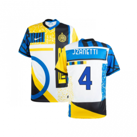 2020-2021 Inter Milan Fourth Shirt (Kids) (J ZANETTI 4)