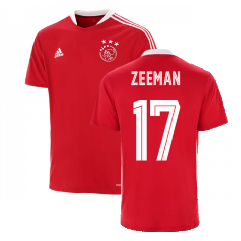 in beroep gaan achterzijde Nylon 2021-2022 Ajax Training Jersey (Red) (ZEEMAN 17) [GT9569-222641] - €53.92  Teamzo.com