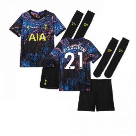 Tottenham 2021-2022 Away Baby Kit (KULUSEVSKI 21)