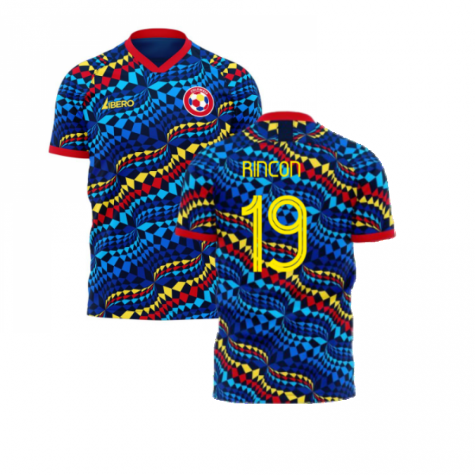 Colombia 2023-2024 Fourth Concept Football Kit (Libero) (Rincon 19)