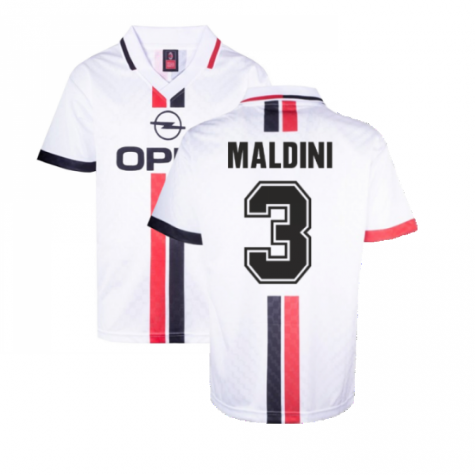 AC Milan 1996 Away Retro Shirt (MALDINI 3)