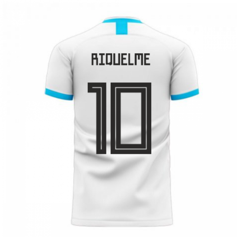 Argentina 2024-2025 Home Concept Football Kit (Libero) (RIQUELME 10)