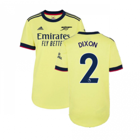 Arsenal 2021-2022 Away Shirt (Ladies) (DIXON 2)