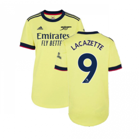 Arsenal 2021-2022 Away Shirt (Ladies) (LACAZETTE 9)