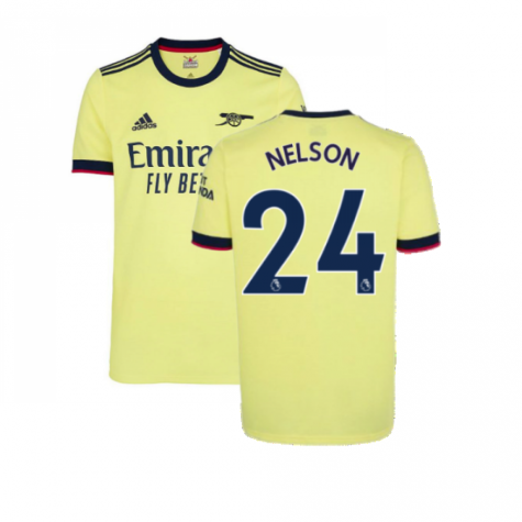 Arsenal 2021-2022 Away Shirt (NELSON 24)