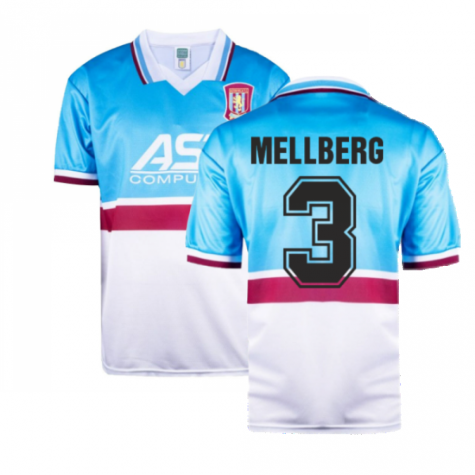 Aston Villa 1998 Away Retro Shirt (Mellberg 3)